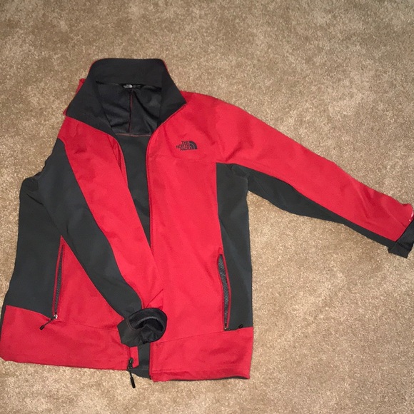 The North Face Other - Red/gray north face windbreaker and rain coat The North Face Other - Red/gray north face windbreaker and rain coat